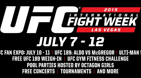 UFC International Fight Week Free Concert