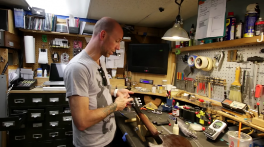 Jay Cannava ‘Life of a Luthier: Under the Strings’ Video