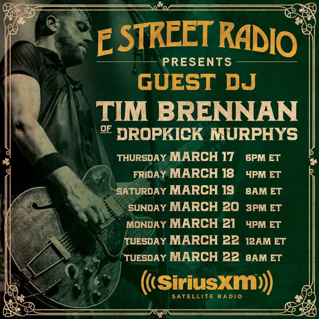 Tim on E Street Radio