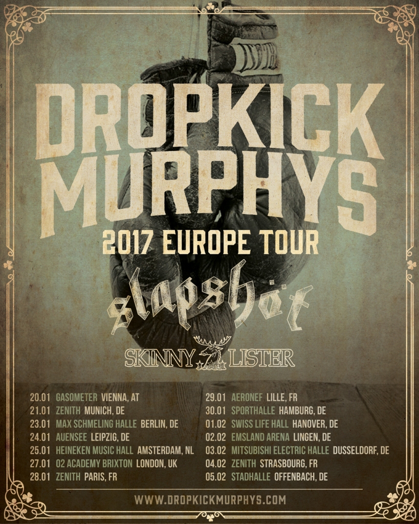 dropkickmurphys-Europe-tour