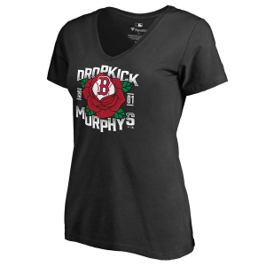 http://www.mlbshop.com/Boston_Red_Sox_Gear/Womens_Boston_Red_Sox_Fanatics_Branded_Black_Dropkick_Murphys_Rose_Tattoo_V-Neck_T-Shirt