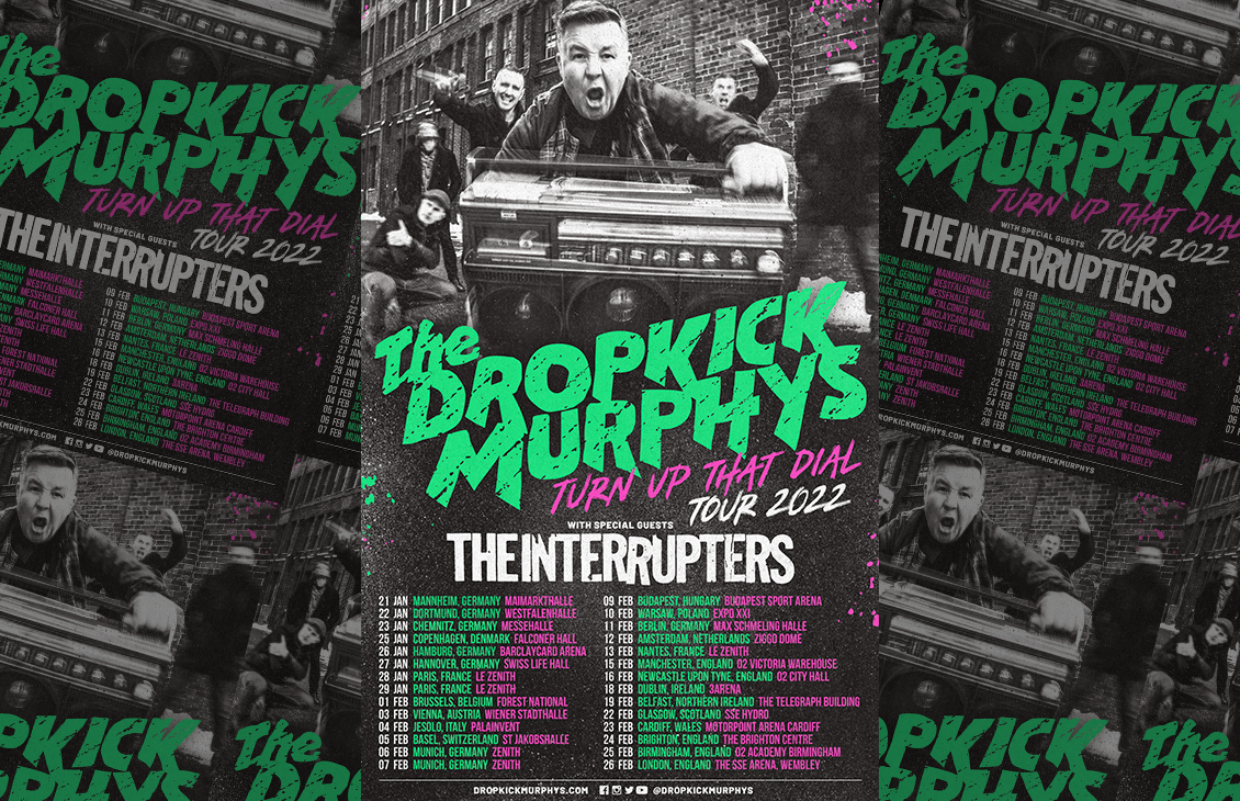 dropkick murphys turn up that dial tour